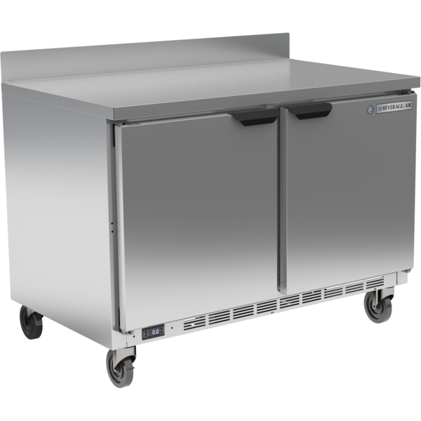Beverage-Air Freezer, Work Top Style, 48" W, 11.04 cu. Ft., 115 v WTF48AHC